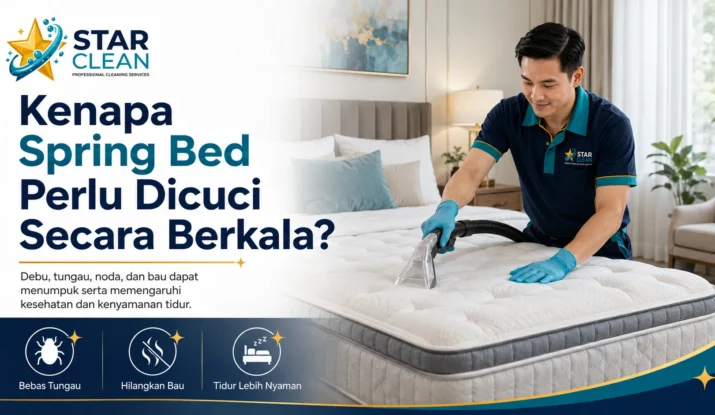 Kenapa Spring Bed Perlu Dicuci