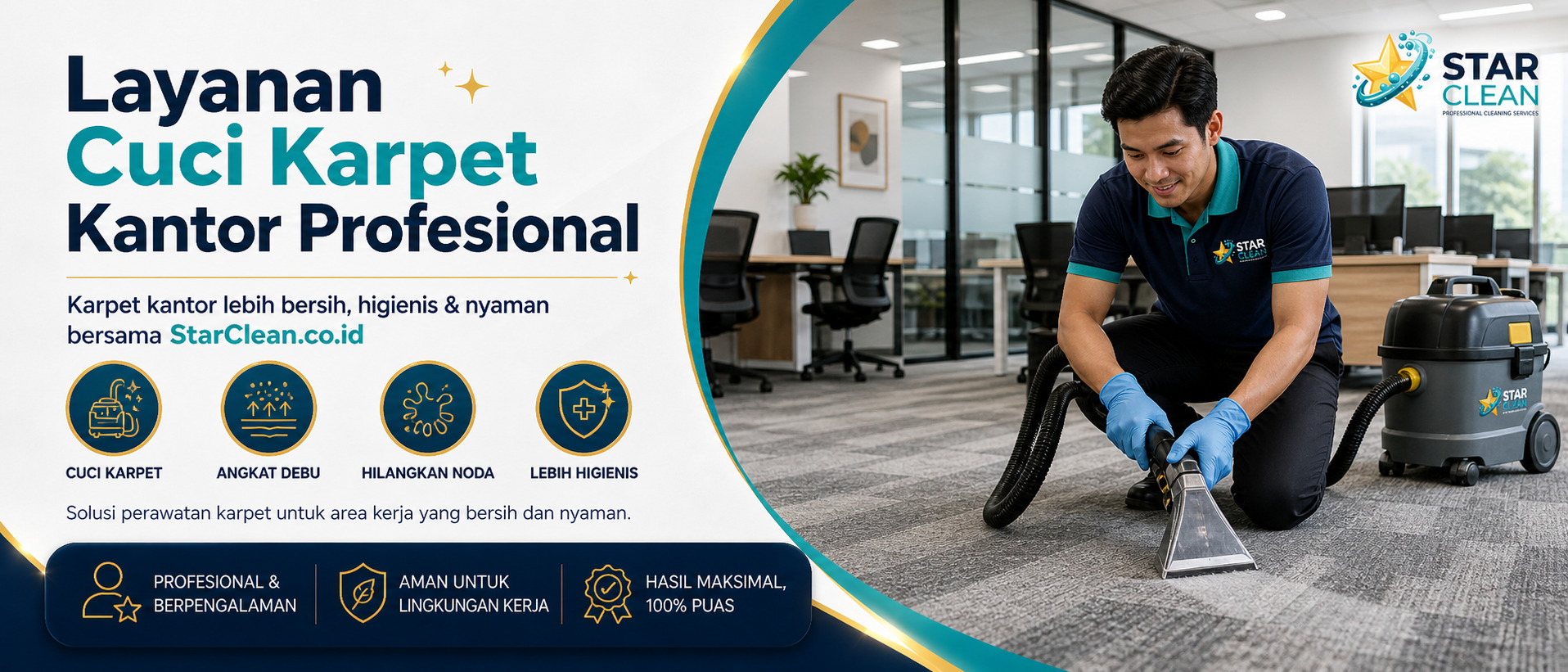Slider Jasa Cuci Karpet Kantor Desktop